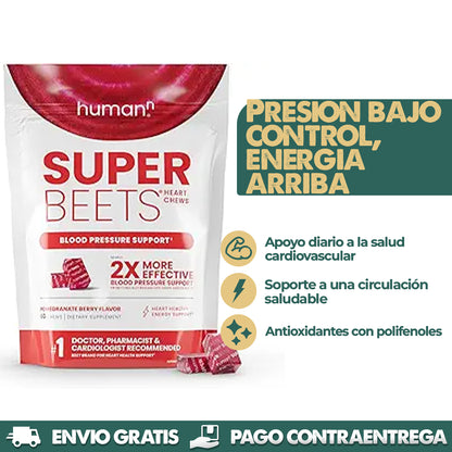 SuperBeets - Apoyo a la presión arterial