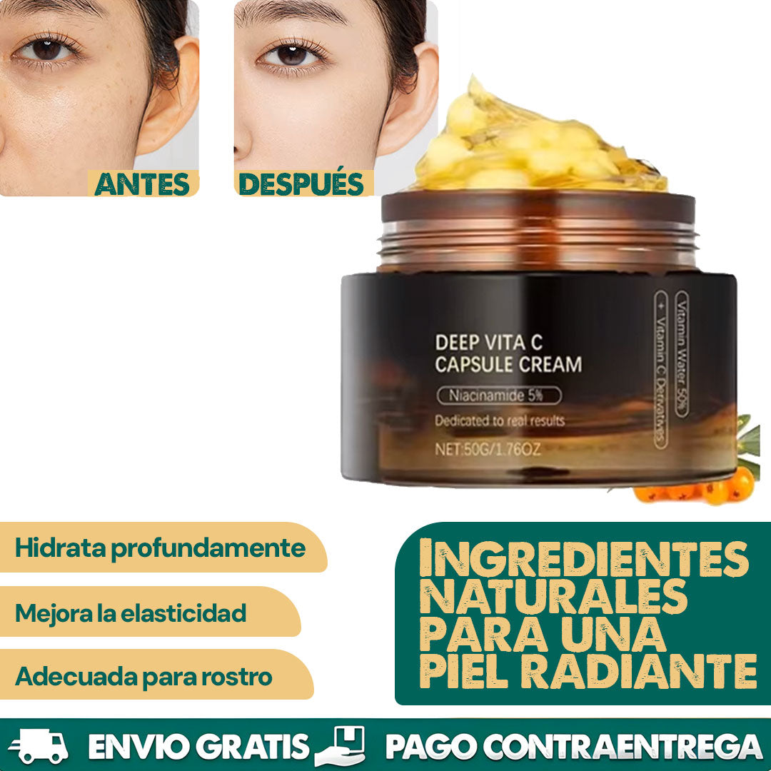 Deep Vita C | Hidrata Profundamente SIN Sensación Grasosa