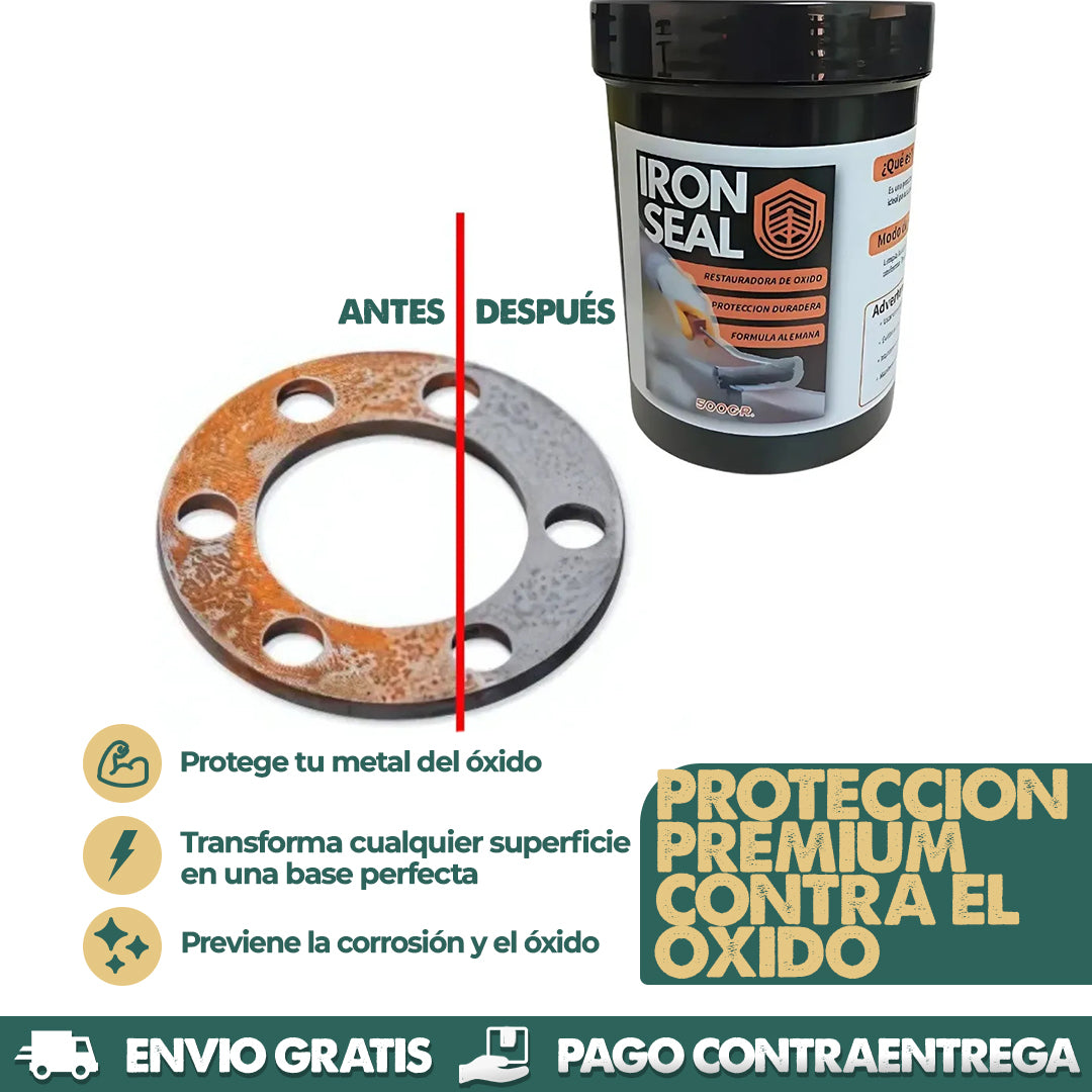 Iron Seal | Remueve la corrosión y el óxido
