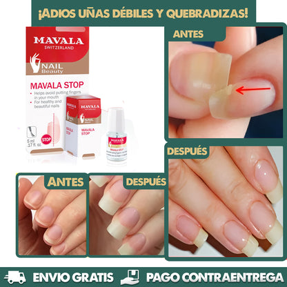 MAVALA STOP | Base fortalecedora de uñas natural