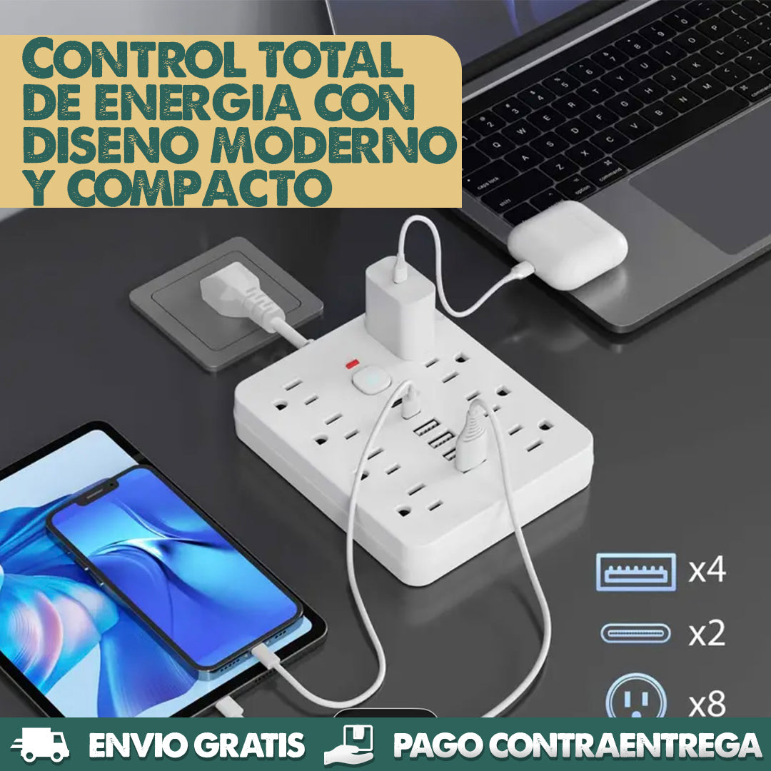 PowerLink Pro – Adaptador inteligente 14 en 1 ⚡