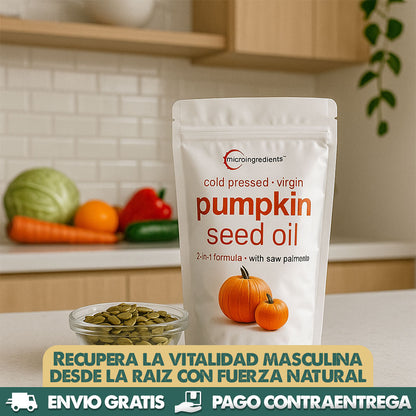 Pumpkin Seed Oil | Previene el envejecimiento prematuro