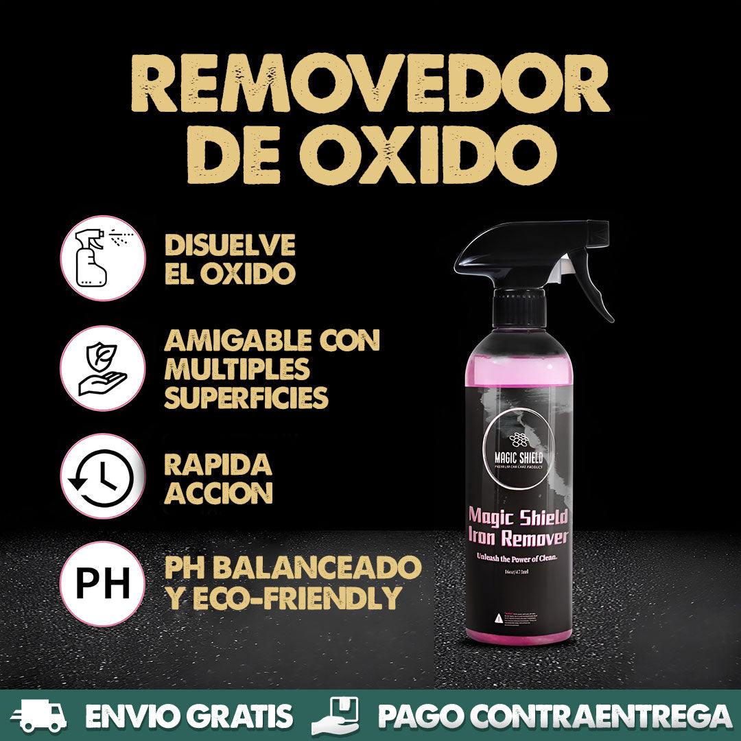 Magic Shield Iron Remover | Limpieza Profunda Automotriz