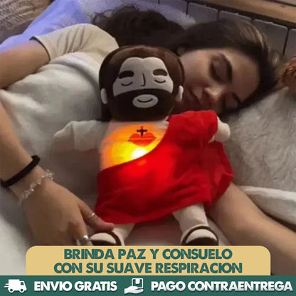 Breathing Jesus – Peluche respirante de paz