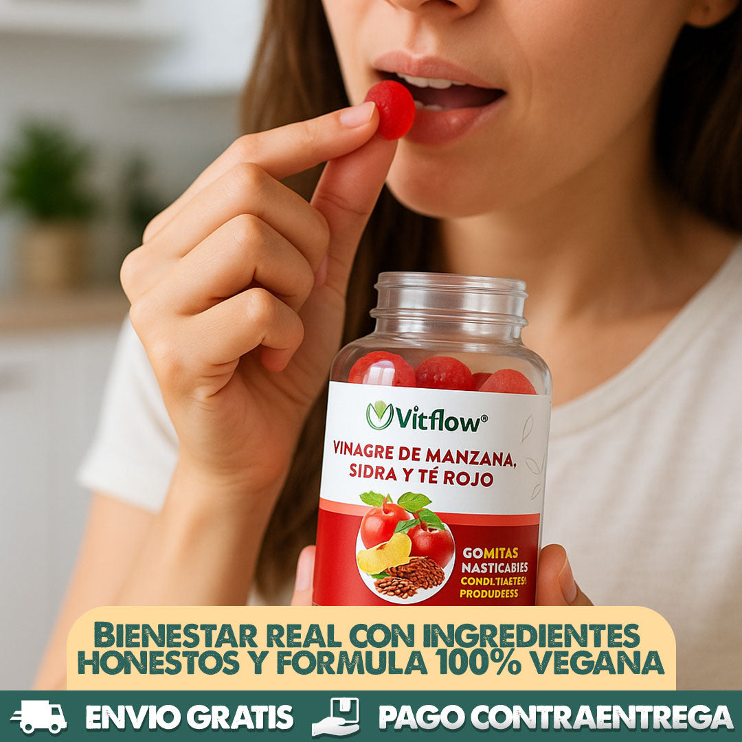 Vitflow Gummies | Gomitas de Vinagre de Manzana para el Metabolismo –  Tienda Colombia