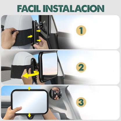DriveClear - Retrovisor Panorámico Premium