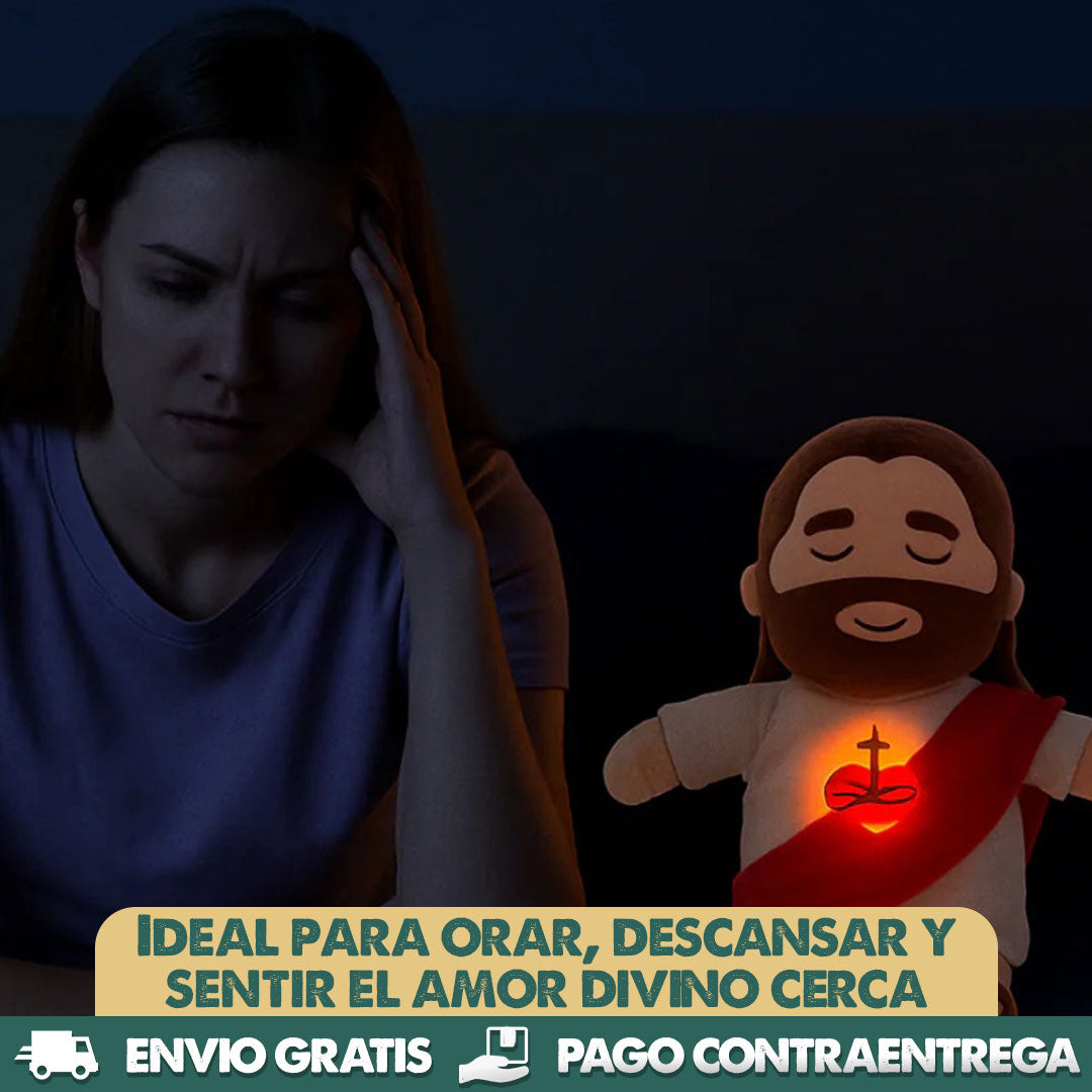 Breathing Jesus – Peluche respirante de paz