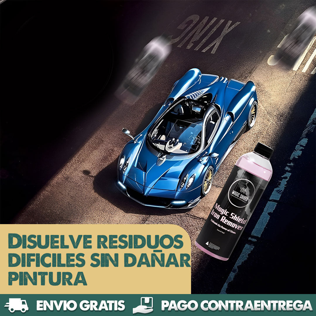 Magic Shield Iron Remover | Limpieza Profunda Automotriz