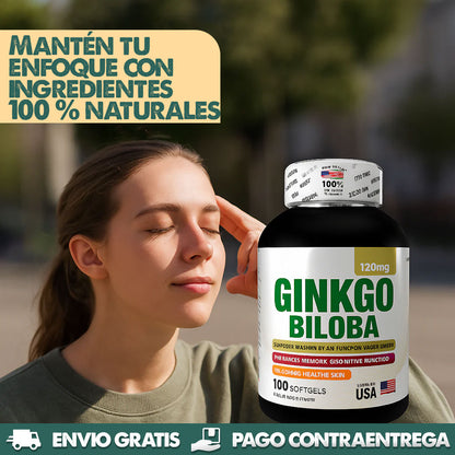 Ginkgo Biloba | Mejora tu foco y concentración