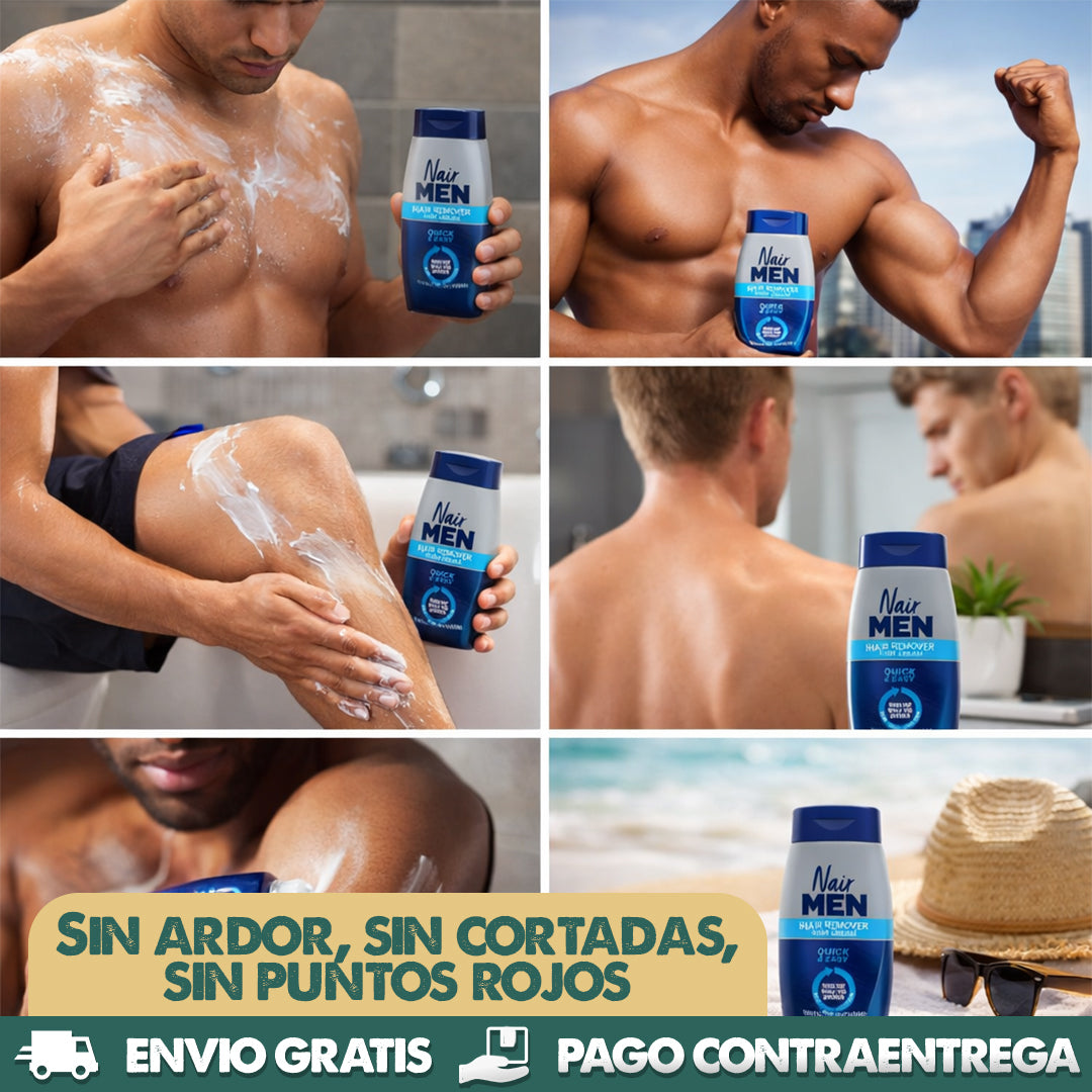 Nair Men - Quita el vello sin irritación