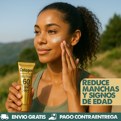 Collagen SPF 60+ - Protector Solar que Hidrata y Cuida tu Piel