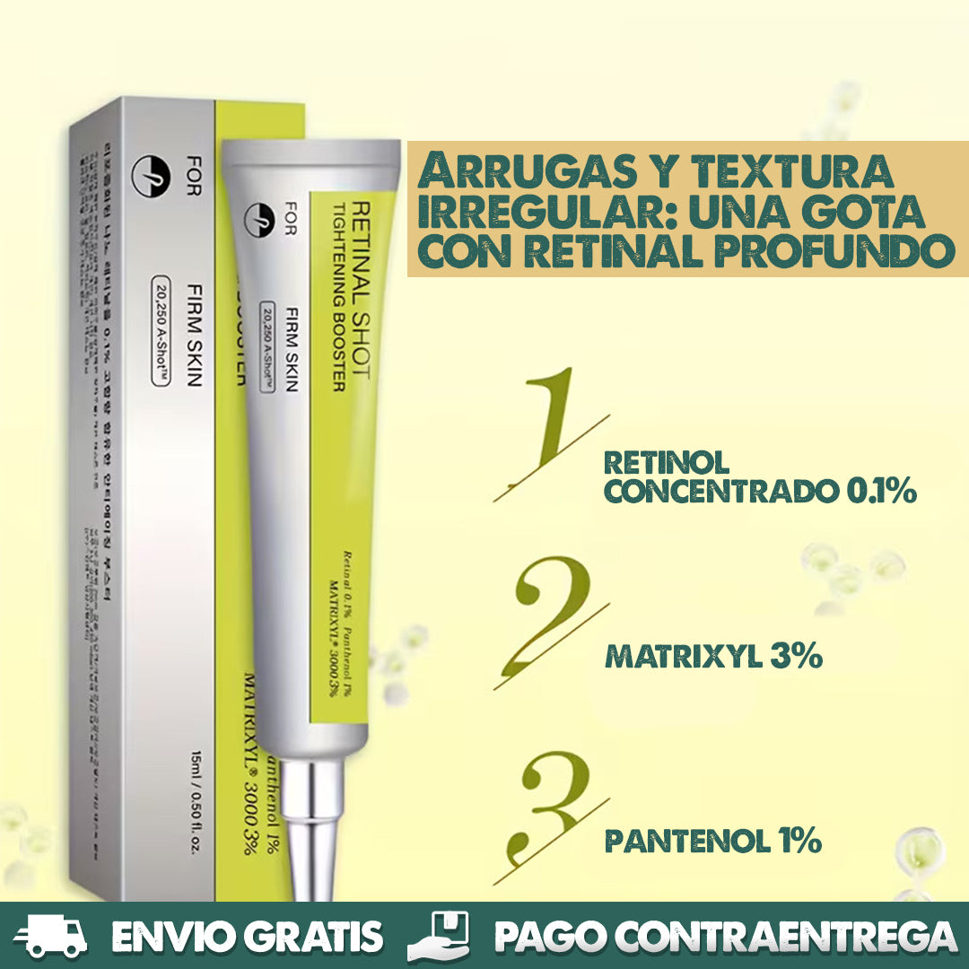 Retinal Shot | Mejora la apariencia de líneas de expresión