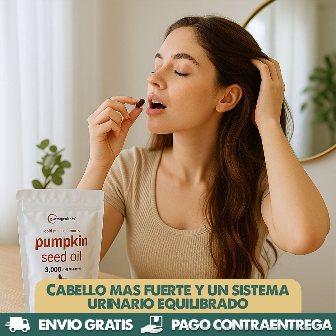Pumpkin Seed Oil | Previene el envejecimiento prematuro