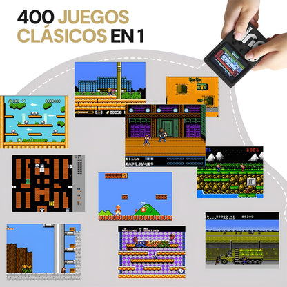 RetroPlay Pro | Consola con 400 Juegos Clásicos