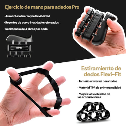 GripMaster Kit | Kit Fortalecedor de Manos