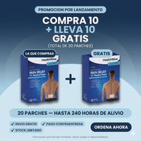 Parches Mentol HealthWise® | Alivio Rápido y Eficaz para Músculos y Articulaciones * COMPRA 10 Y LLEVA 20 - 4