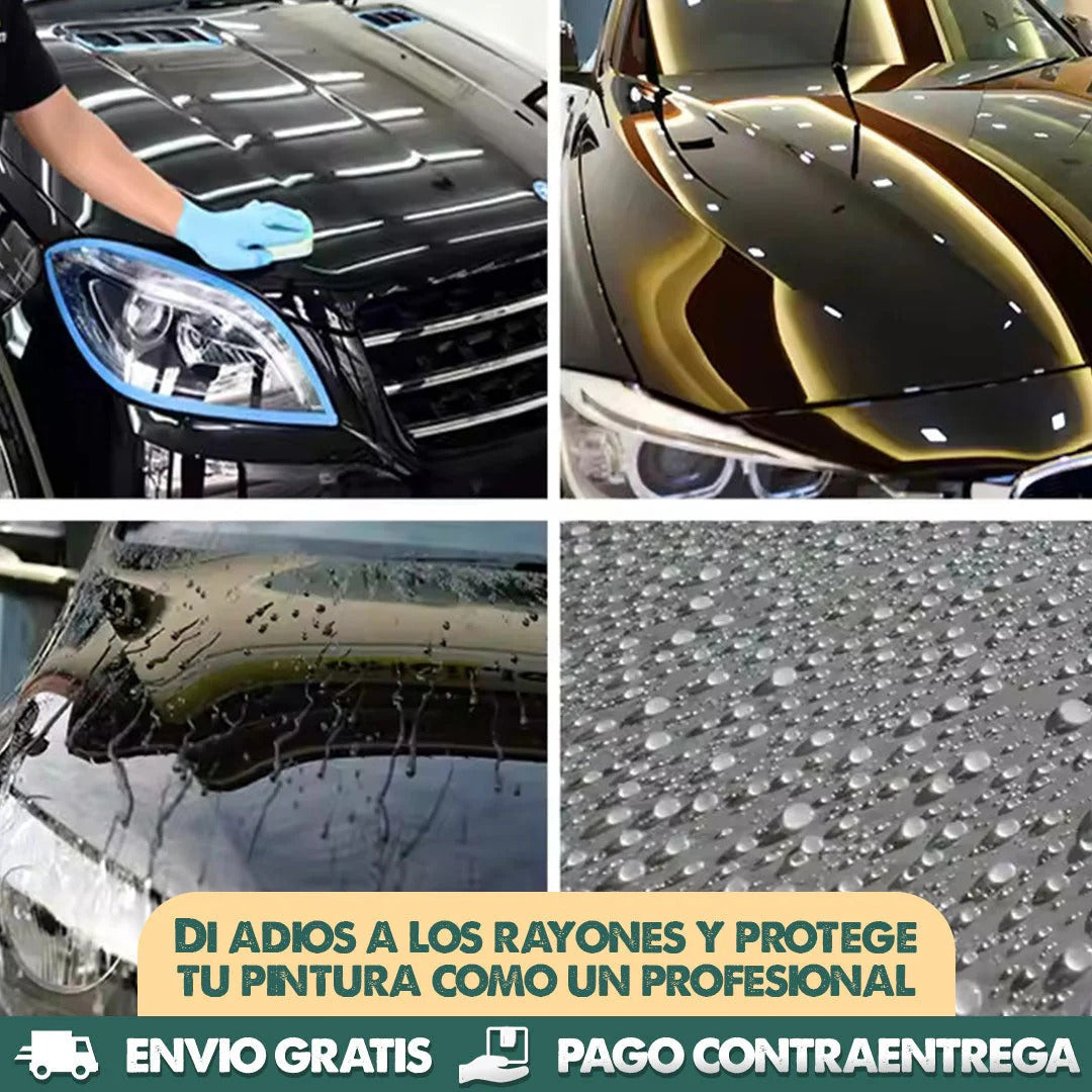 SHINE ARMOR - Brillo Espejo Duradero para tu Carro