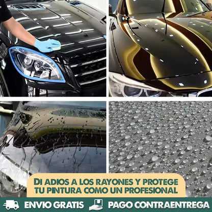 SHINE ARMOR - Brillo Espejo Duradero para tu Carro