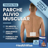Parches Mentol HealthWise® | Alivio Rápido y Eficaz para Músculos y Articulaciones * COMPRA 10 Y LLEVA 20 - 1