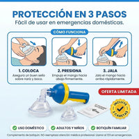 Kit de Emergencia Anti-Asfixia Familiar | Rápida Acción y Seguro - 5