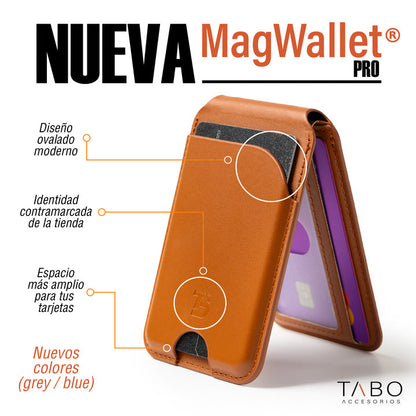MagWallet Pro ™  |  2 en 1 Billetera Magnética y soporte con MagSafe