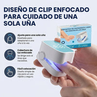 DOLCCIA® Laser de Uñas Portátil: Elimina Hongos en Casa Efectivamente - 6
