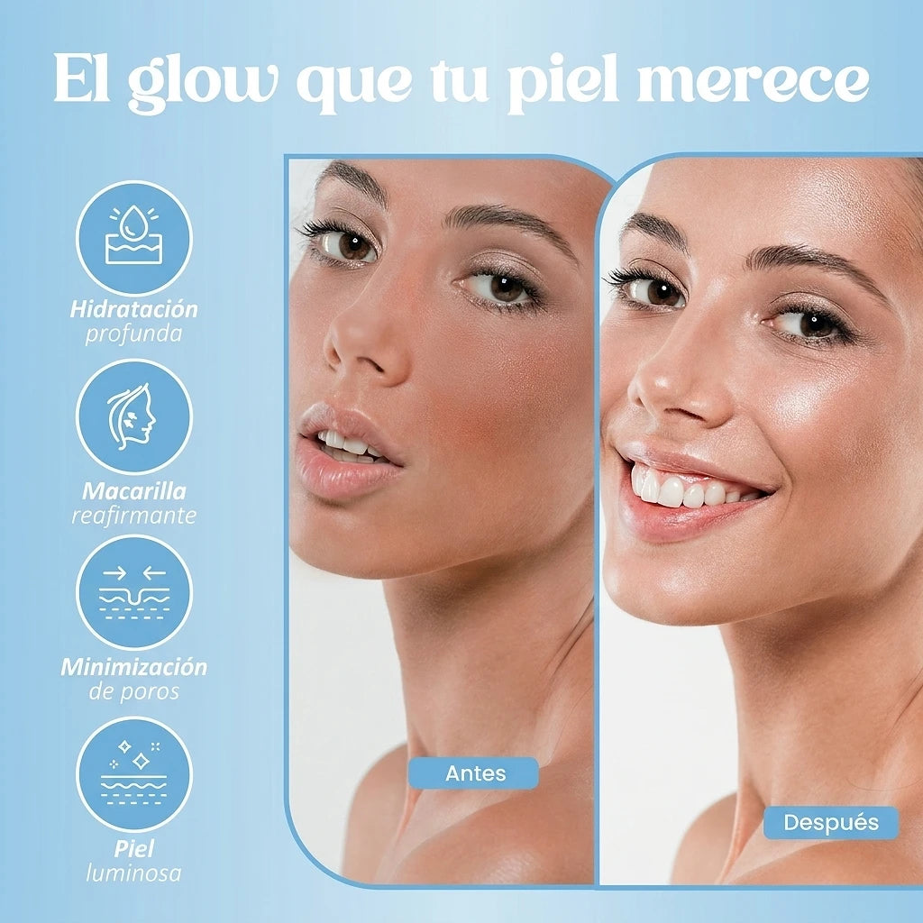 Mascarilla de Colágeno Lucent | Reafirma y tonifica tu piel