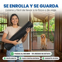 Malla de Seguridad para Mascotas y Bebés | Se Instala sin Taladro · 180 x 70 cm - 5