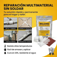 Masilla Epóxica de Hierro Reforzada - Soldadura en Frío Ultra Resistente | COMPRA 1 Y LLEVA 2 - 5
