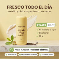 Desodorante medicube Fresh That Lasts | Vainilla y Pistacho · 83 g - 1