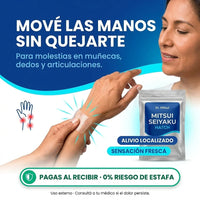 Parches Mitsui Seiyaku Japoneses para Alivio Rápido de Molestias Articulares x6 - 5