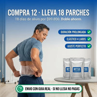 Parches Mitsui Seiyaku Japoneses para Alivio Rápido de Molestias Articulares x6 - 8