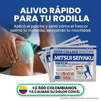 Parches Mitsui Seiyaku Japoneses para Alivio Rápido de Molestias Articulares x6 - 1