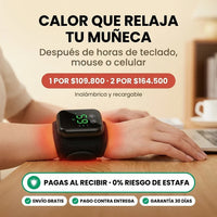 Muñequera Calentadora Digital | Calor y Vibración para la Muñeca Cansada · Inalámbrica - 1