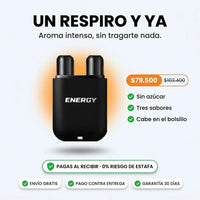 Barra Energética Nasal | Aroma Intenso en 3 Sabores · Sin Azúcar - 3