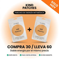 Kind Patches Energía MB Metabolic Balance | Energía Natural Sostenida  Compra 30 y lleva 60 - 1