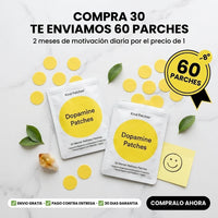 Parches de Motivación y Energía MindTone | Ánimo, Foco y Bienestar Natural Compra 30 y lleva 60 - 1