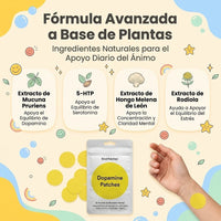 Parches de Motivación y Energía MindTone | Ánimo, Foco y Bienestar Natural Compra 30 y lleva 60 - 7