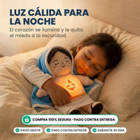 Peluche Virgen María que Respira | Luz Cálida y Música para Dormir · 36 cm - 4
