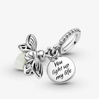 Dije Luciérnaga Luminosa Plata 925 | Brilla en la Oscuridad - Regalo Perfecto - 9