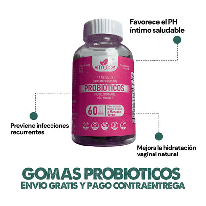 Gomas Probióticos | Mejora la digestión