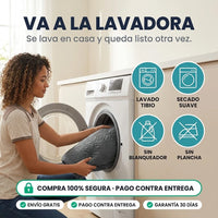 Protector de Colchón 100% Impermeable | Acolchado + 2 Fundas de Almohada de Regalo - 3