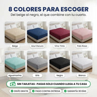Protector de Colchón 100% Impermeable | Acolchado + 2 Fundas de Almohada de Regalo - 4