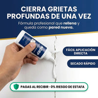 Reparador de Pared Express: Tapa Huecos y Grietas en Minutos - 7