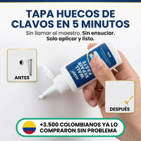 Reparador de Pared Express: Tapa Huecos y Grietas en Minutos - 3