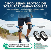 Rodillera de Soporte Rotuliano Ajustable (Pack de 2) - 7