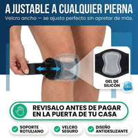 Rodillera de Soporte Rotuliano Ajustable (Pack de 2) - 9