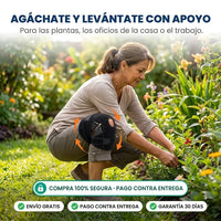 Rodillera con Soporte de Resortes Ajustable | Apoyo para Escaleras y Caminatas · Combo x2 - 3