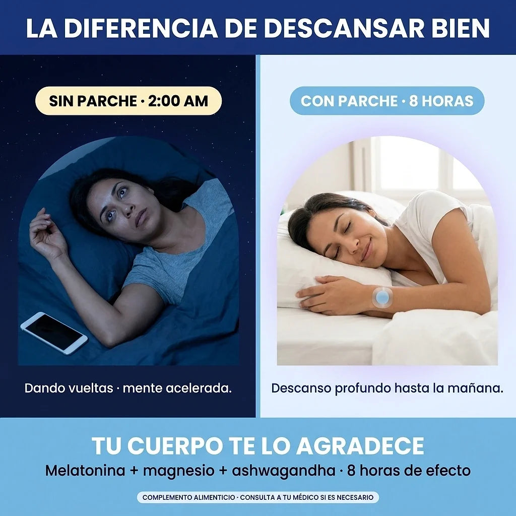 Kind Dream Patches — Parches de Melatonina · COMPRA 30 Y LLEVA 60