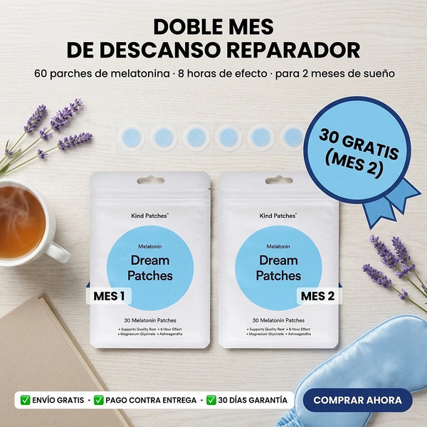 Ingredientes naturales en los parches